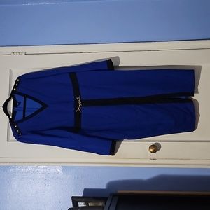 Blue aline dress